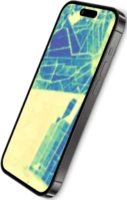 Aplicativo mobile da MIP Florestal usado no monitoramento em campo